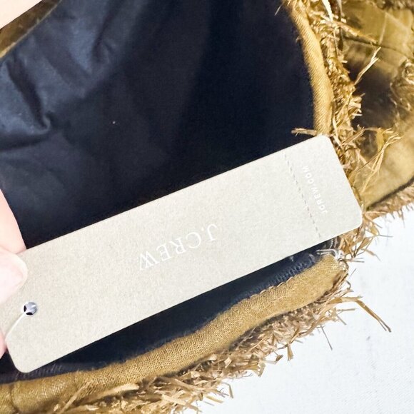 Banana Republic Raffia Detail Safari Green Midi Dress 6 - Picture 7 of 8